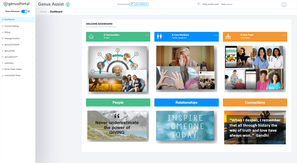 genus platform portal screens